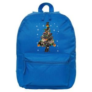 Cane Corso Christmas Tree Lights Xmas Pajama Dog Lover Mom Gift 16 in Basic Backpack