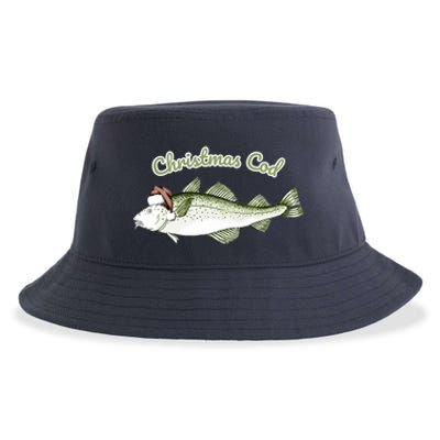 Christmas Cod Sustainable Bucket Hat