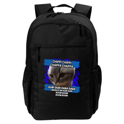Chippi Chippi Chappa Chappa Dancing Cat Meme Backpack