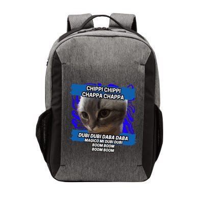 Chippi Chippi Chappa Chappa Dancing Cat Meme Vector Backpack