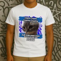 Chippi Chippi Chappa Chappa Dancing Cat Meme T-Shirt