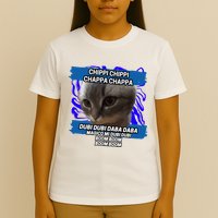 Chippi Chippi Chappa Chappa Dancing Cat Meme T-Shirt