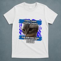 Chippi Chippi Chappa Chappa Dancing Cat Meme T-Shirt