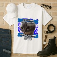 Chippi Chippi Chappa Chappa Dancing Cat Meme Tall T-Shirt