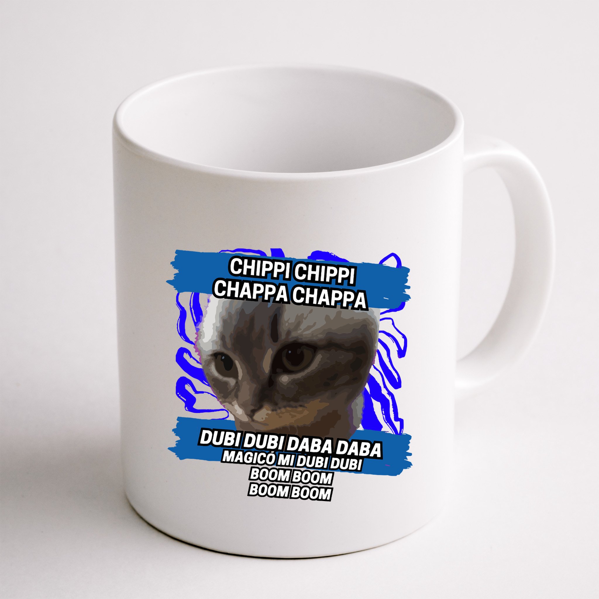 Chippi Chippi Chappa Chappa Dancing Cat Meme Mug