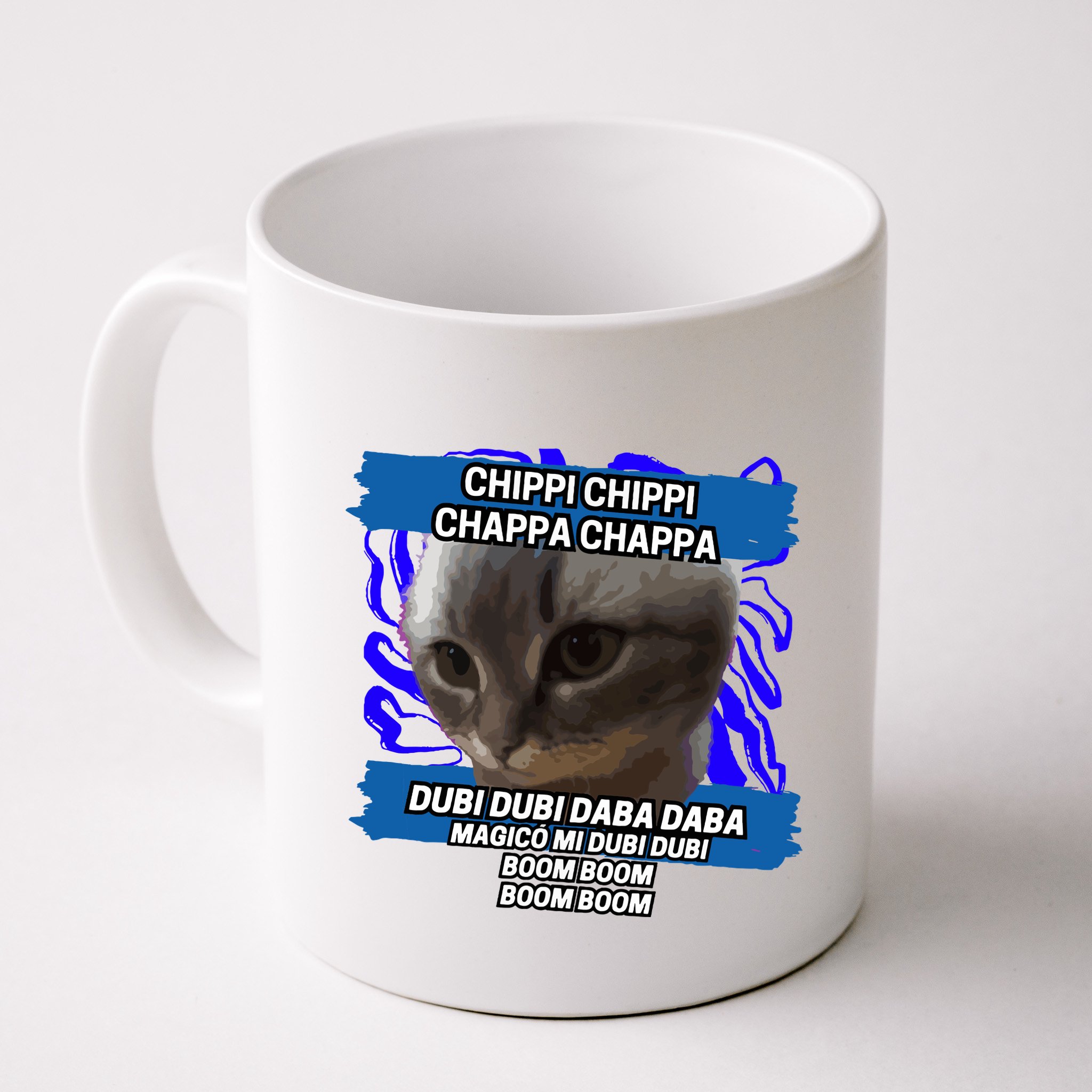 Chippi Chippi Chappa Chappa Dancing Cat Meme Mug