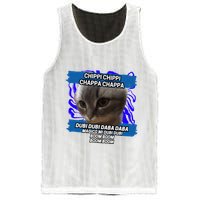 Chippi Chippi Chappa Chappa Dancing Cat Meme Mesh Reversible Basketball Jersey Tank