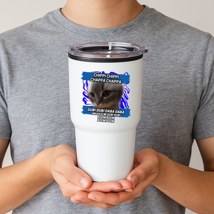 Chippi Chippi Chappa Chappa Dancing Cat Meme Tumbler