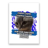 Chippi Chippi Chappa Chappa Dancing Cat Meme Poster