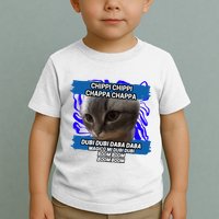 Chippi Chippi Chappa Chappa Dancing Cat Meme Toddler T-Shirt