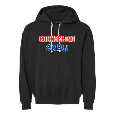 Counseling Crew Counselor Premium Garment-Dyed Fleece Hoodie