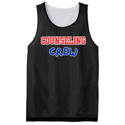 Counseling Crew Counselor Premium Mesh Reversible Basketball Jersey Tank