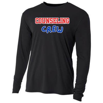 Counseling Crew Counselor Premium Cooling Performance Long Sleeve Crew