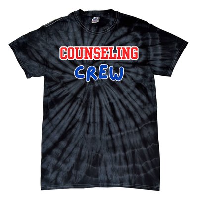 Counseling Crew Counselor Premium Tie-Dye T-Shirt