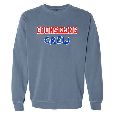 Counseling Crew Counselor Premium Garment-Dyed Sweatshirt