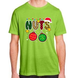 Couples Christmas Chestnuts Matching Chest And Nuts Adult ChromaSoft Performance T-Shirt