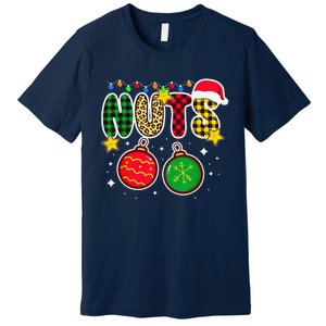 Couples Christmas Chestnuts Matching Chest And Nuts Premium T-Shirt