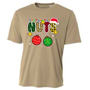 Couples Christmas Chestnuts Matching Chest And Nuts Cooling Performance Crew T-Shirt