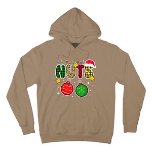 Couples Christmas Chestnuts Matching Chest And Nuts Hoodie