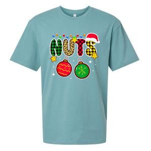 Couples Christmas Chestnuts Matching Chest And Nuts Sueded Cloud Jersey T-Shirt