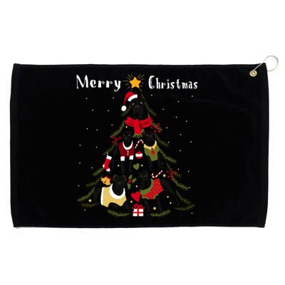 Cane Corso Christmas Tree Xmas Dog Lover Gift Grommeted Golf Towel