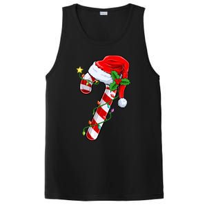 Candy Cane Crew Christmas Lights Family Matching Xmas PosiCharge Competitor Tank