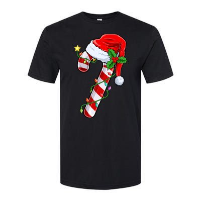 Candy Cane Crew Christmas Lights Family Matching Xmas Softstyle CVC T-Shirt