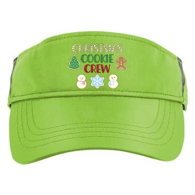 Cute Christmas Cookie Crew Baking Gift Adult Drive Performance Visor