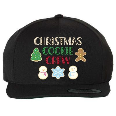 Cute Christmas Cookie Crew Baking Gift Wool Snapback Cap