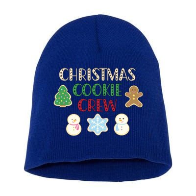 Cute Christmas Cookie Crew Baking Gift Short Acrylic Beanie