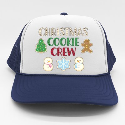 Cute Christmas Cookie Crew Baking Gift Trucker Hat