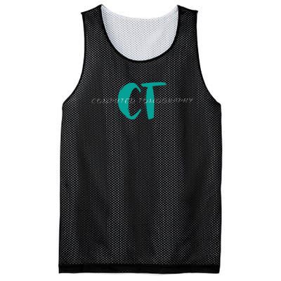 Cute CT Computed Tomography Mesh Reversible Basketball Jersey Tank