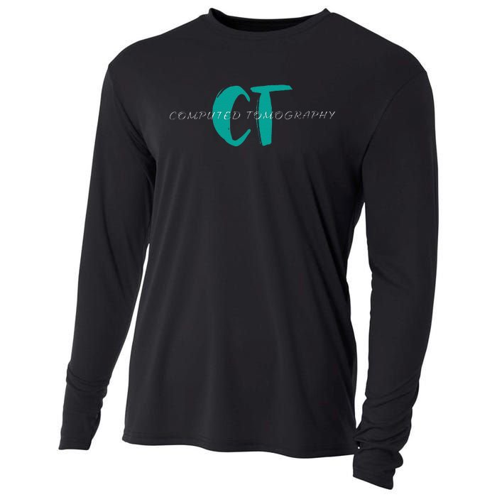 Cute CT Computed Tomography Cooling Performance Long Sleeve Crew