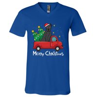 Cane Corso Christmas Truck Tree Mom Dad Dog Xmas Gift V-Neck T-Shirt