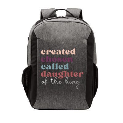 Created Chosen CalledDaughter Of TheKing Biblical Vector Backpack