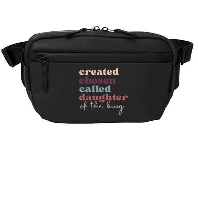 Created Chosen CalledDaughter Of TheKing Biblical Crossbody Pack