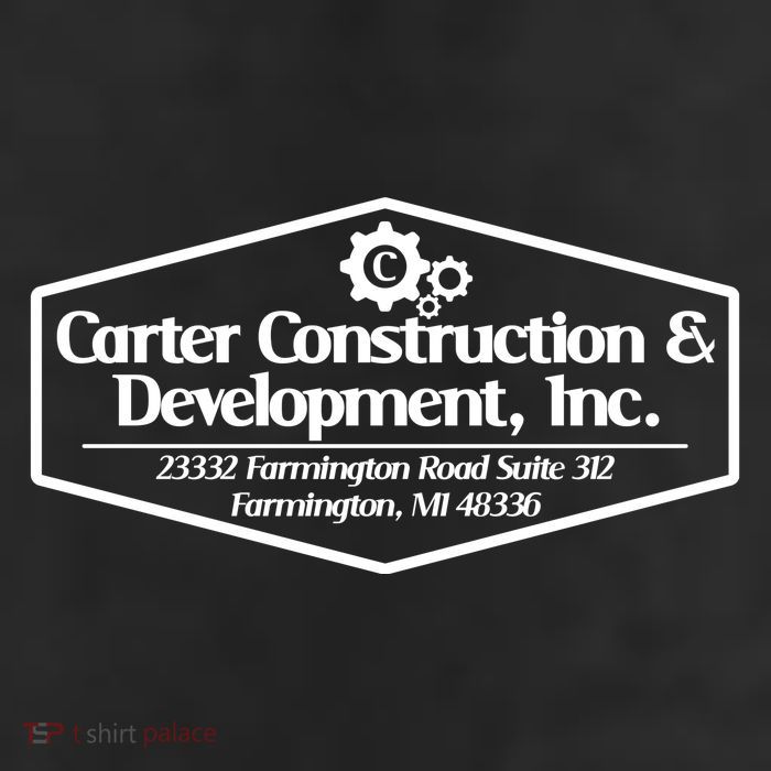 Carter Construction 11oz C Handle Ceramic Mug