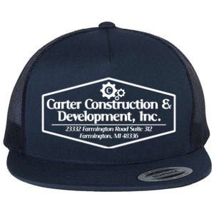 Carter Construction Flat Bill Trucker Hat