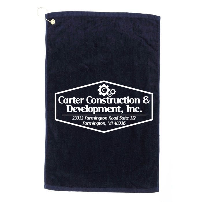 Carter Construction Golf Towel