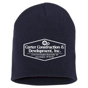 Carter Construction Short Acrylic Beanie