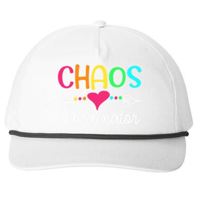 Chaos Coordinator Snapback Five-Panel Rope Hat