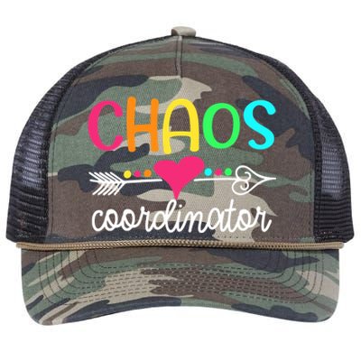 Chaos Coordinator Retro Rope Trucker Hat Cap