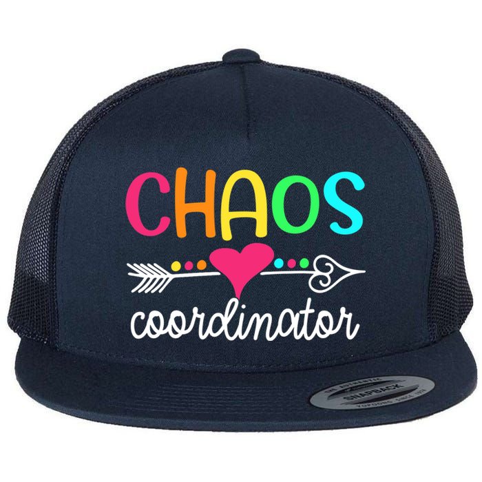 Chaos Coordinator Flat Bill Trucker Hat