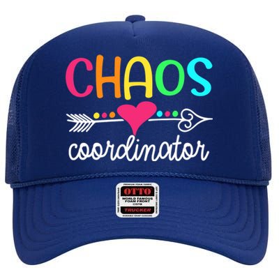 Chaos Coordinator High Crown Mesh Back Trucker Hat