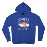 Crochet Coffee Crocheter Knitting Yarn Crocheting Lover Gift Tall Hoodie