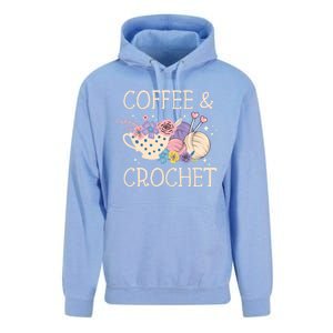 Crochet Coffee Crocheter Knitting Yarn Crocheting Lover Gift Unisex Surf Hoodie