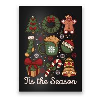 Cute Christmas Coquette Tis The Season Poster