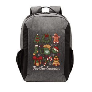 Cute Christmas Coquette Tis The Season Vector Backpack