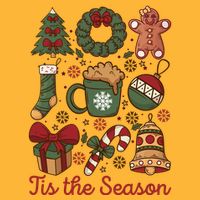 Cute Christmas Coquette Tis The Season Cooling Performance Crew T-Shirt