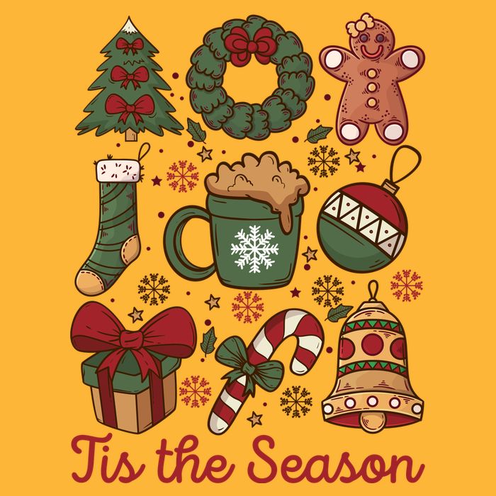 Cute Christmas Coquette Tis The Season Cooling Performance Crew T-Shirt